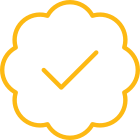 checkmark badge icon