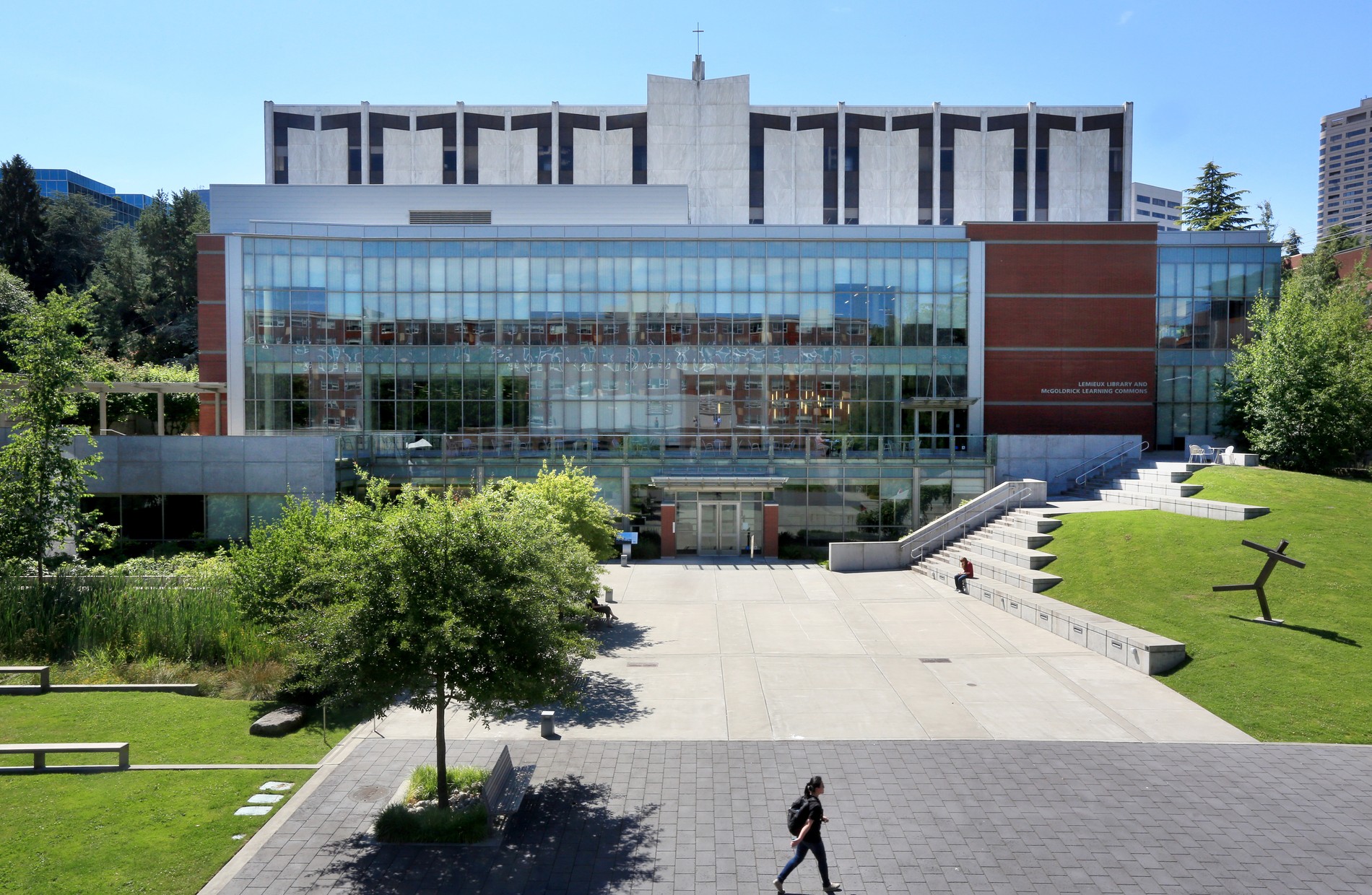 Lemieux Library and McGoldrick Learning Commons