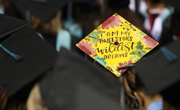 Graduate commencement ceremony