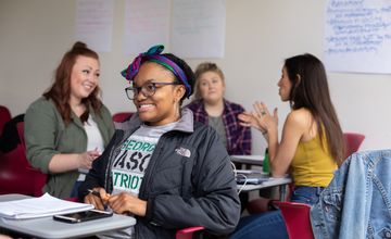 Students in class