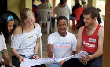 Students studying abroad