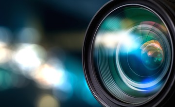 Photo of camera lens