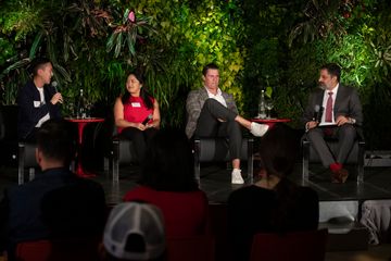 Alumni Share Perspectives with Redhawks in California

