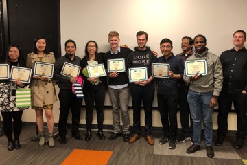 SU Computer Science Sweeps Top 3 Prizes at SITAC 2018