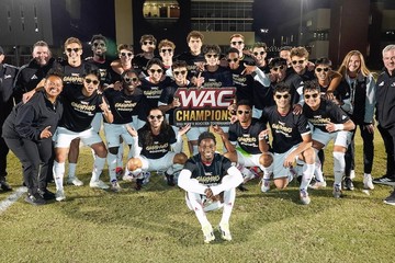 Men’s Soccer the WAC Champs!