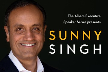 Sunny Gurpreet Singh kicks off 2024-25 Albers Executive Speaker Series