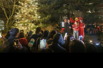 All Aglow with Holiday Cheer