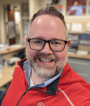 Headshot of Chris Fiorello, Director of Wellness and Health Promotion