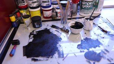 Photo of paint and supplies