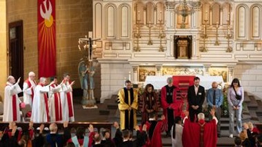 Mass of the Holy Spirit 2023: New administrators blessing