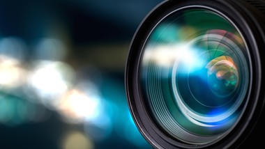 Photo of camera lens