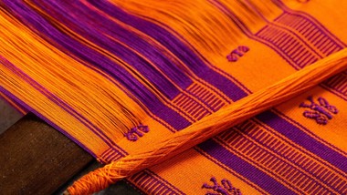 Multicolored fabric