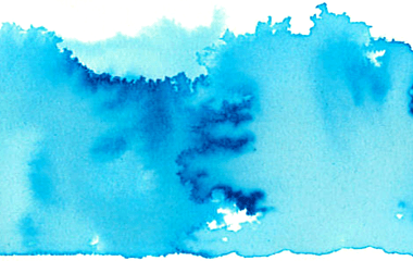 Turquoise watercolor