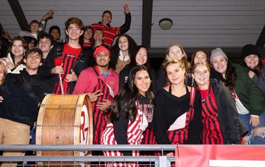 Photo featuring students as part of Redzone.
