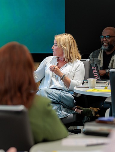 Professional Students in a Classroom