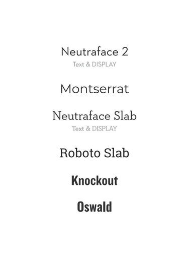 SU brand fonts