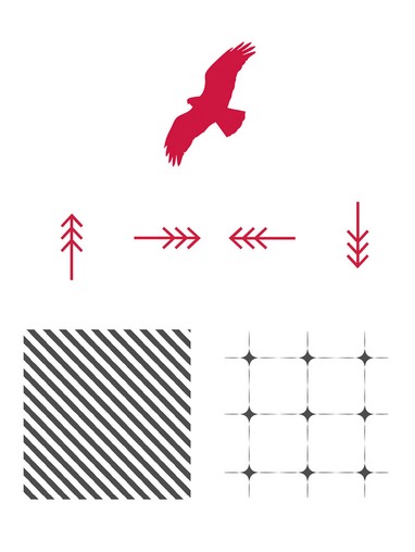 SU brand graphics examples