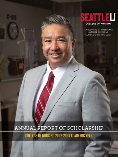 Cover image CON Annual Report of Scholarship print publication