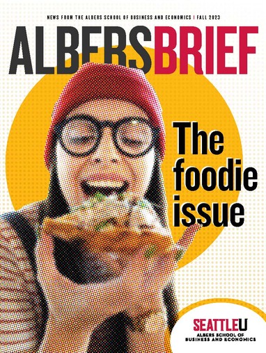 Albers Brief Fall 2023 cover The Foodie Issue