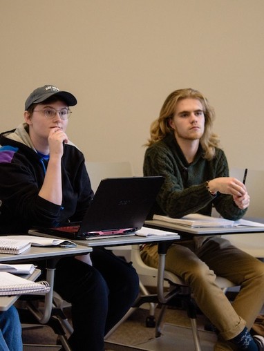 Students in classroom