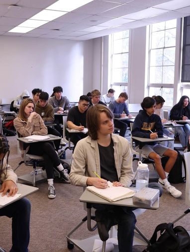 Classroom in Winter Quarter