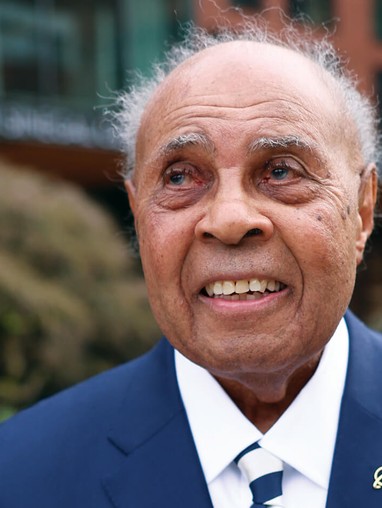 Portrait of Willie Aikens, former Boeing executive