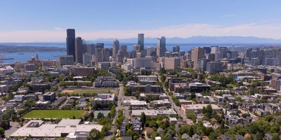 Aerial of campus