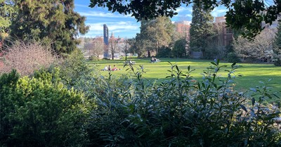 Spring image on campus