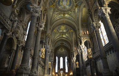 Inside of a church