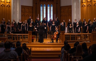 Photo of choir performing