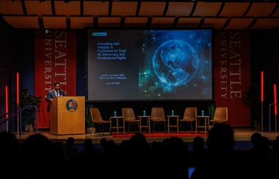 Guest speaker at the Ethics and Tech conference