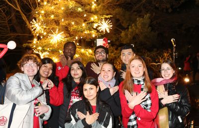 Annual Christmas Tree Lighting at Seattle University