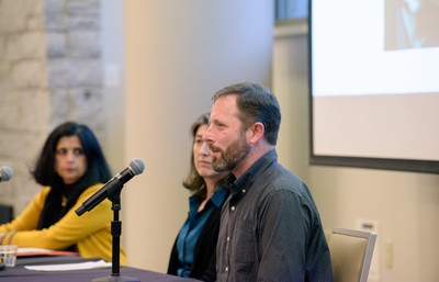 Photo of three panelist