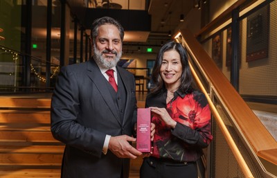 President Penalver and Mari Horita