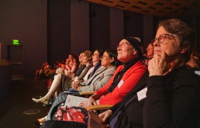 Audience at the alumni awards