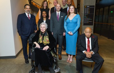 Alumni with President Peñalver