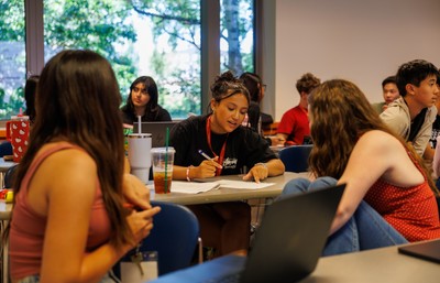 Students in class