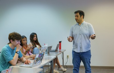 Students in class