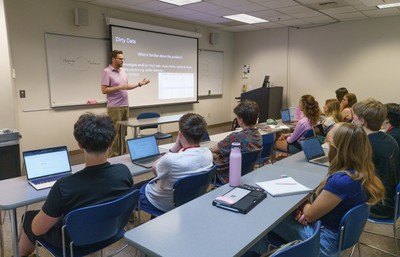 Students in class