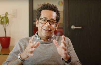 James Miles Smiling in Screenshot of Video