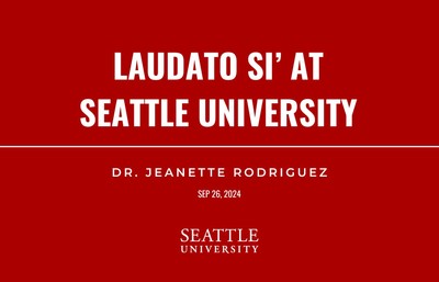 Laudato Si' at Seattle U, Video cover