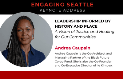 Andrea Caupain Keynote Speaker at Engaging Seattle