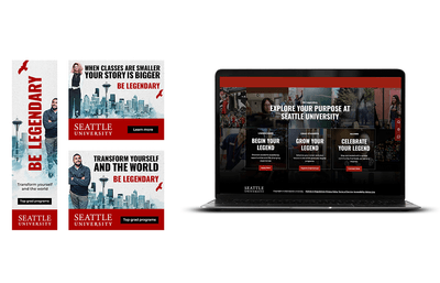 Be Legendary campaign and website