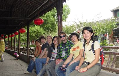 Multiple students in China
