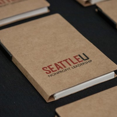 A SeattleU Non Profit Leadership notebook