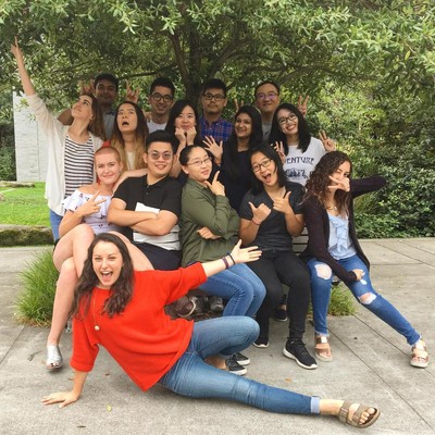 International Student Center group photo, 2017