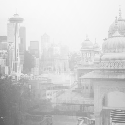 Seattle India Landscape Mashup graphic