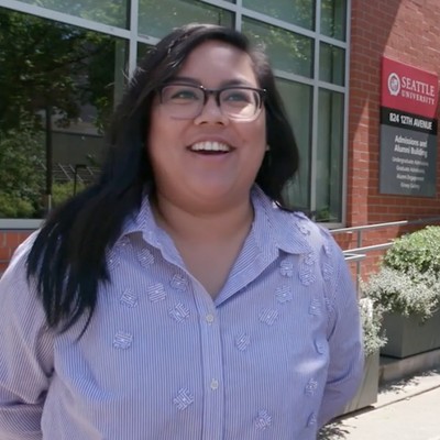 Screenshot of Student from Video