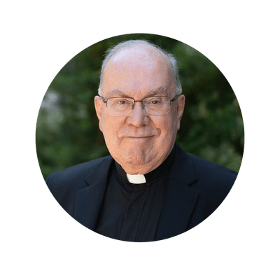 A portrait of Fr. Steve
