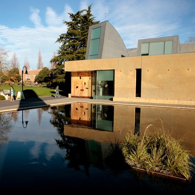 Chapel of St. Ignatius and reflecting pool
